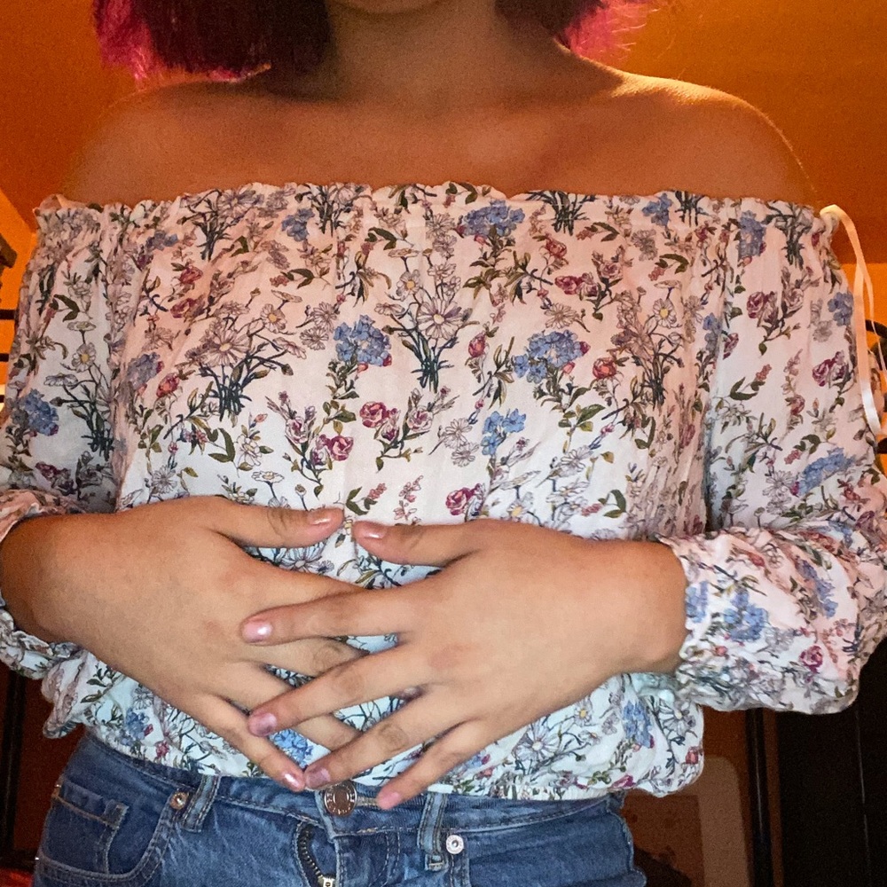Flower blouse